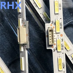 2piece/lot LED STRIPS LEFT RIGHT YLS_HRN55_7020_REV2 FOR 55