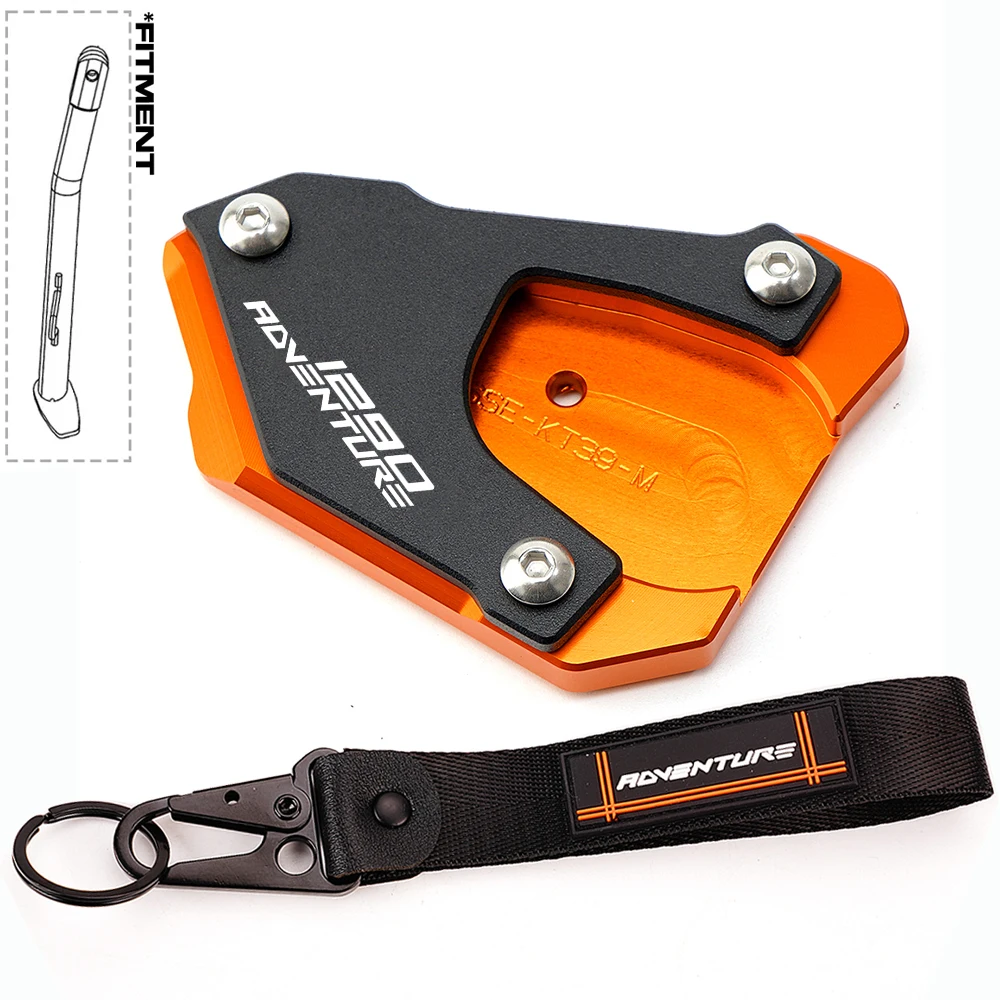 Motorcycle Kickstand Pad For KTM 1290 SUPER ADVENTURE S/R/T 1290 SAS