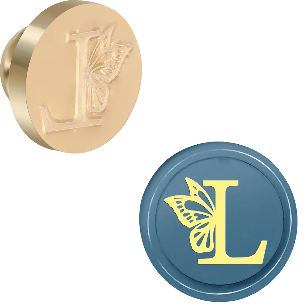 

L Wax Seal Stamp DIY Craft Supplies Scrapbooking Christmas Wedding Invitation for Decoration Wine Bags, Notebooks, Gifts