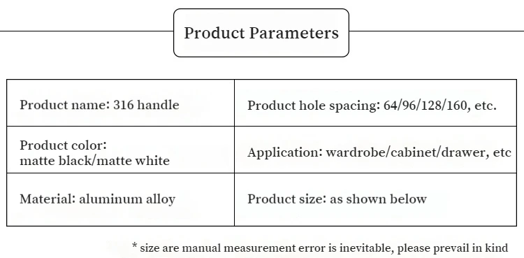 Description Picture 5 of itemBlack Silver Handles Space Aluminum Kitchen Door Cabinet Straight Handle Multiple Inches Pull Knobs Fashion Furniture Hardware