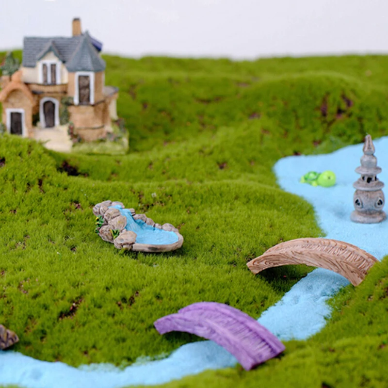 

DIY Resin Mini Miniature Fairy Garden Ornament Craft House Decor Accessories 1PC