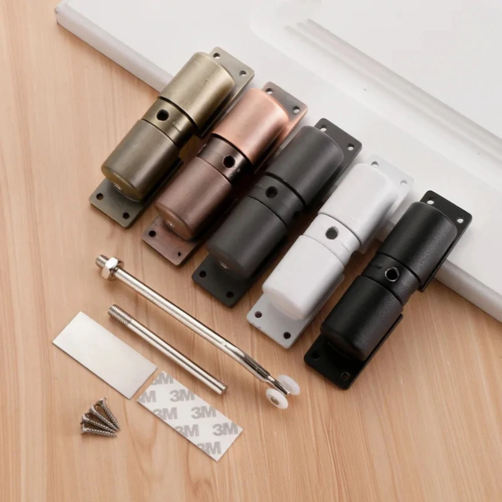 Automatic Adjustable Closer Surface Mounted Automatic Heavy Duty Safety Spring Closer for Interior Exterior Door Door Closer
