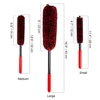 3PCS Car Wheel Detailing Brush Bendable Auto Soft Wheel Woolies Brushes Car Cleaning Tools for Car Rim Tire Washing Accessories 2