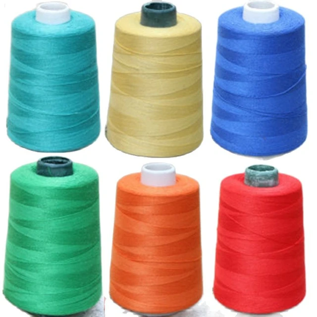 High Speed Polyester Sewing Thread 20S/2 Medium Thick Thread Denim Thread  Luggage Thread 2 Strands