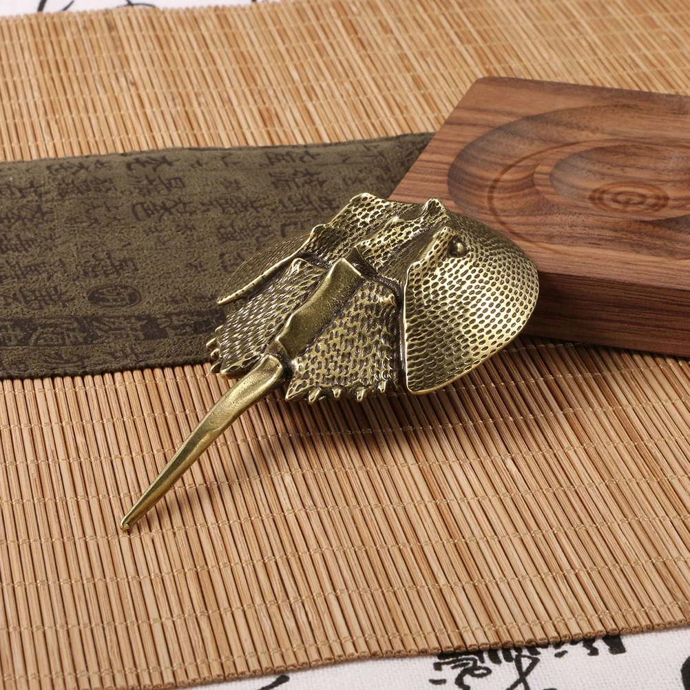 

Sculpture Turtle Brass Ornaments Animals Small Decoration Desktop Miniature