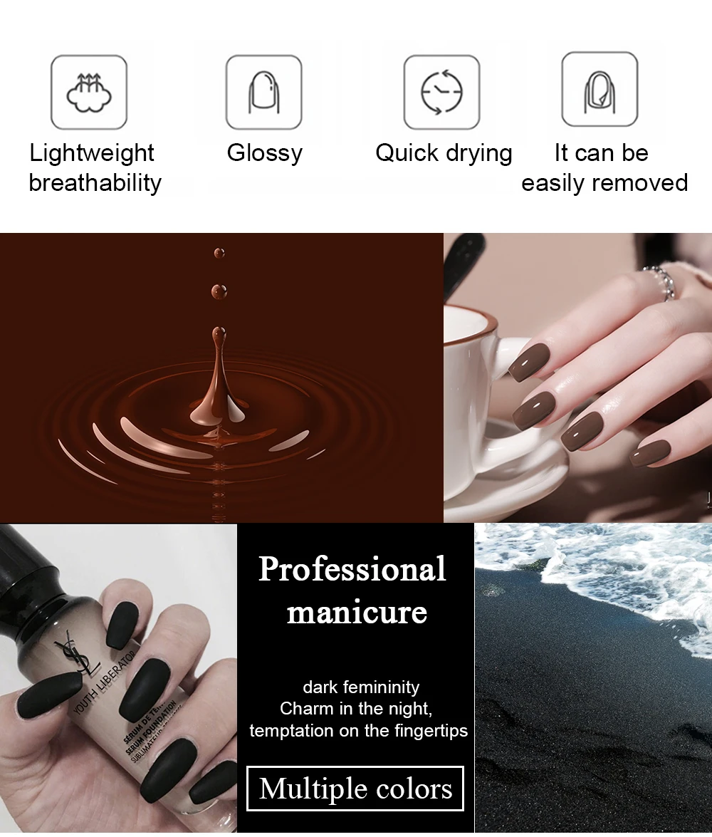 COSLEMON 8ml Semi-Permanent Nail Gel Polish
