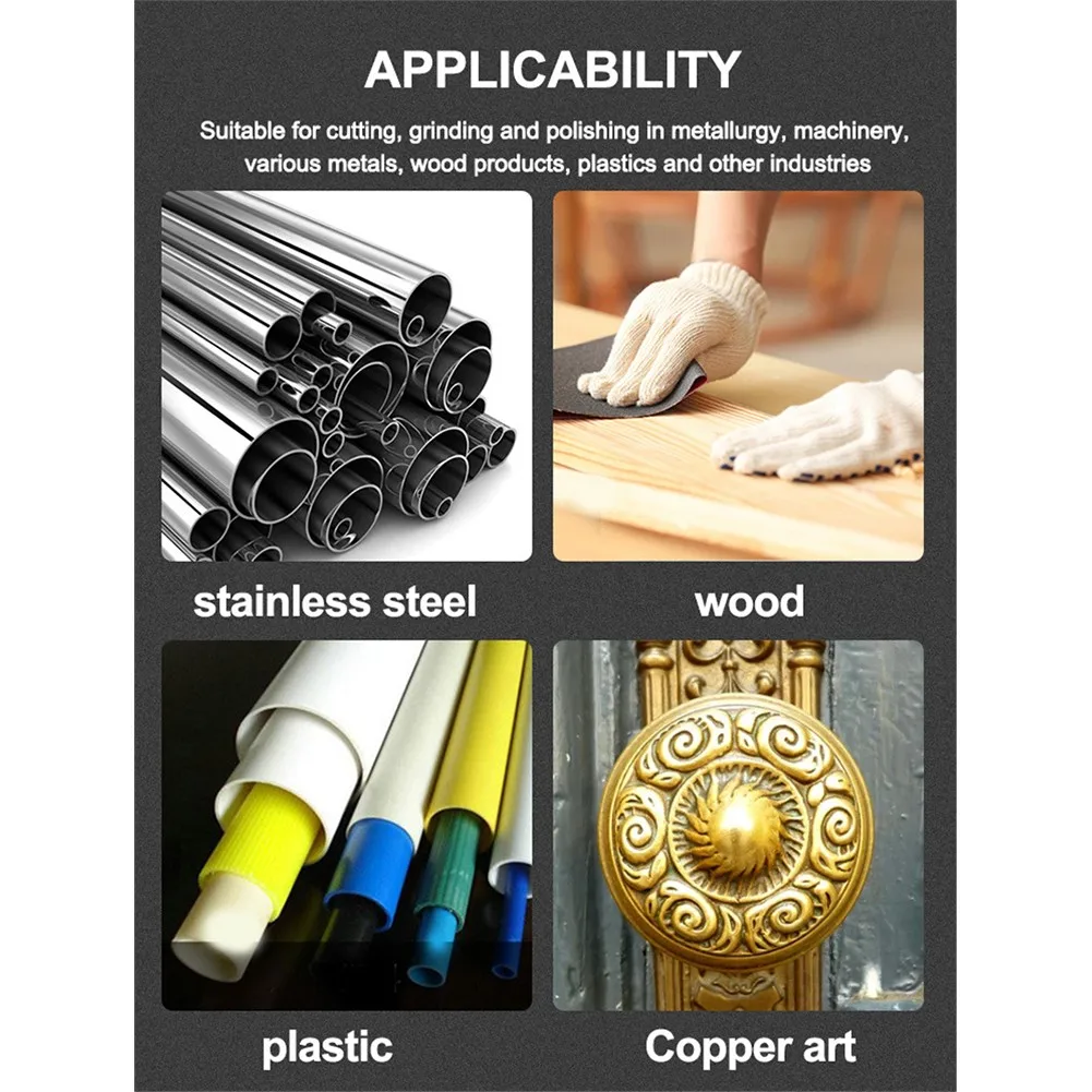 16m-80mm 80-Grit Sanding Flap Wheel Disc Abrasive Grinding Wheel Dremel Accessories Sandpaper Grinding Polishing Tools For Drill