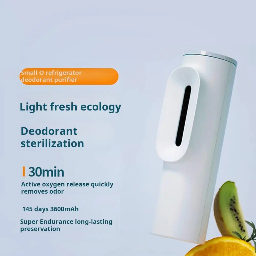 Automatic Refrigerator Purifier Portable Mini Fridge Deodorizer with Usb Charging Rechargeable Odor for Refrigerators for Small