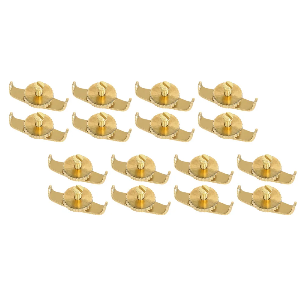 16pcs Pure Copper Erhu Fine Tuners and String Adjusters Professional Tools for Easy and Accurate Erhu String Adjustment erhu accessories