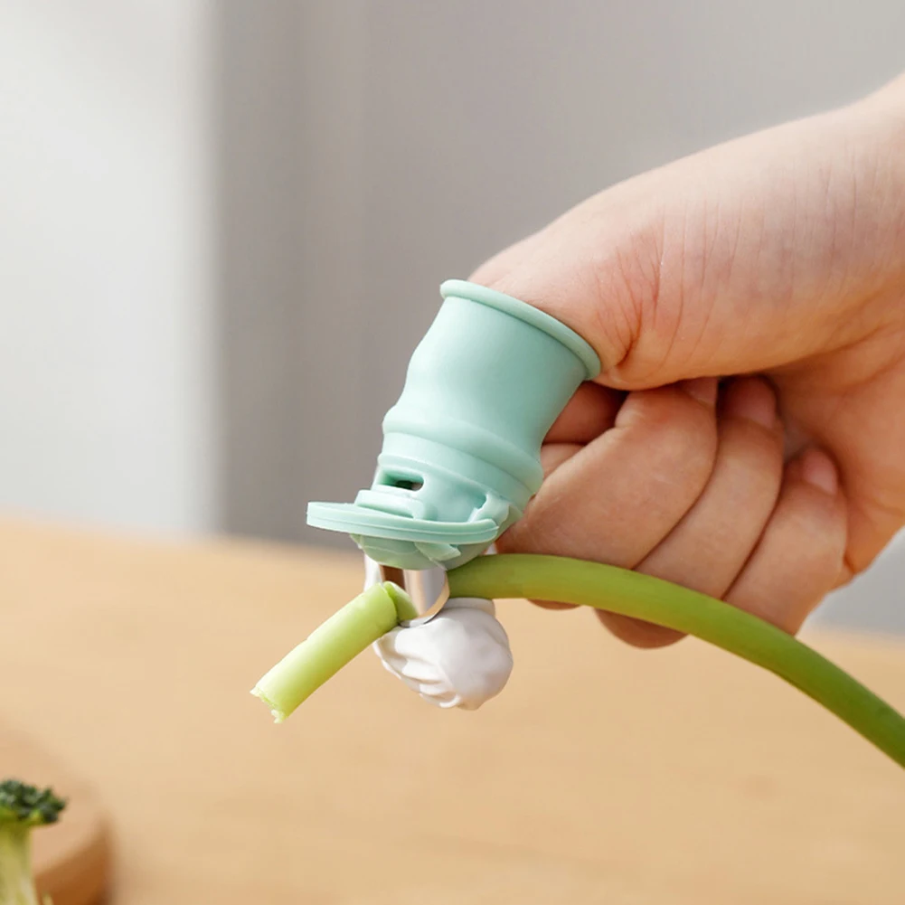 Silicone Gardening Thumb Knives Multi-Purpose Plant Picking Knives For Trimming Plants