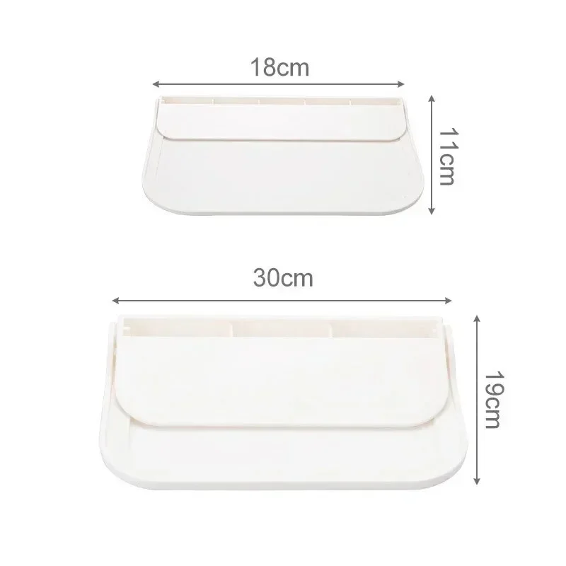 Foldable Wall Mounted Storage Rack Saves Space, No Need for Perforated Phone Holder, Storage Tray, Bathroom Manager 3