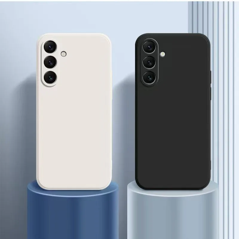 Colorful Shockproof Liquid Silicone Phone Case