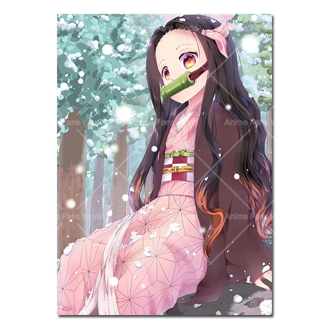 You are Awesome - Demon Slayer Anime Nezuko Poster 50 (18inchx12inch) :  Amazon.in: Home & Kitchen