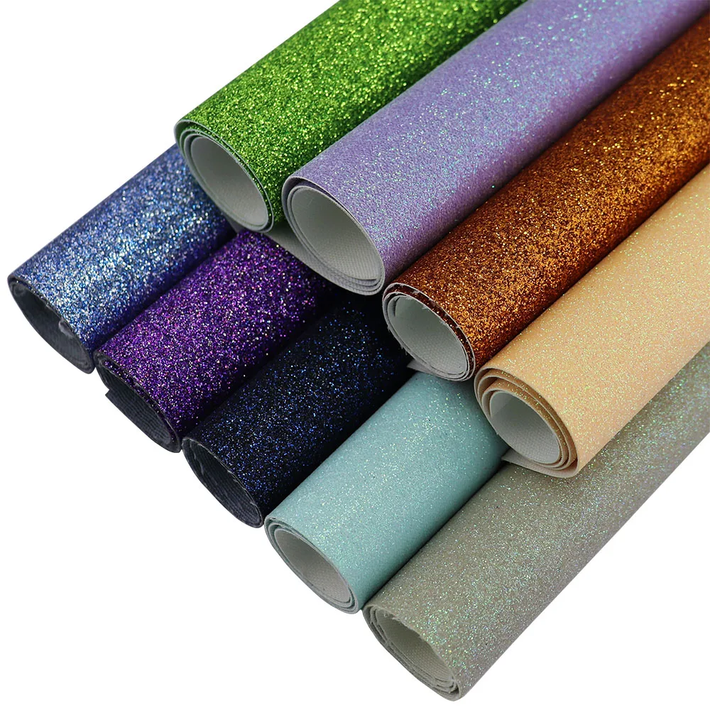 Leather Fabric Faux PU For Bows Craft Sewing DIY