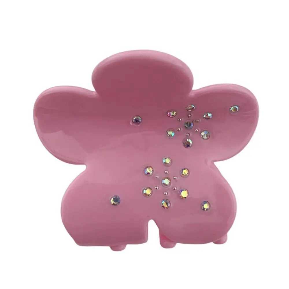 

Acetic Acid Acetate Flower Hair Claw Personalized Rhinestone Flower Grab Clip Shark Clip Headdress Hair Clip Female