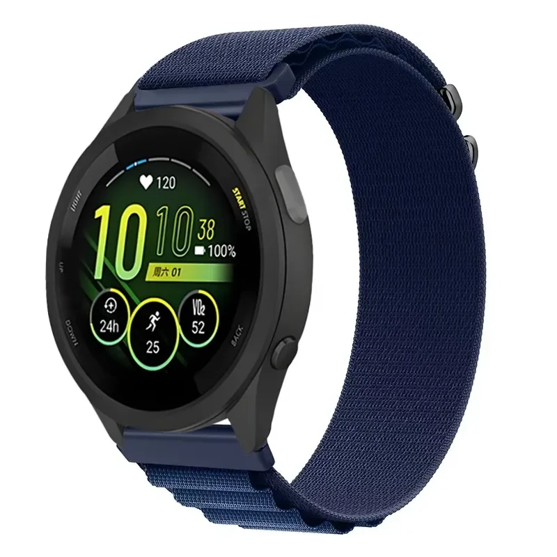 Nylon Loop Strap - Comfortable Wristband, 22mm/20mm