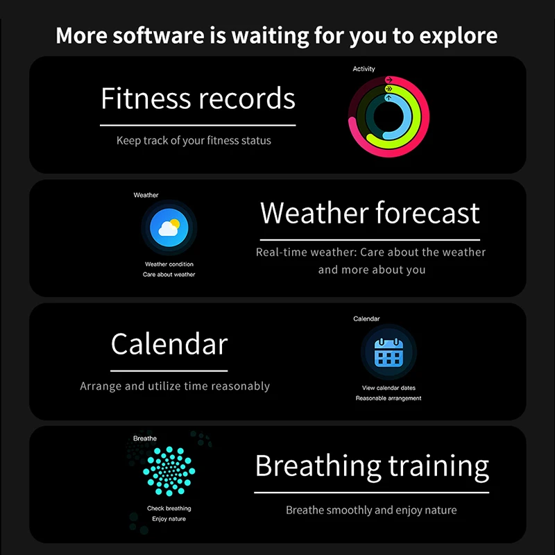 2026 NFC Smart Watch Headphones 2-in-1 Headset Bluetooth Call Heart Rate Blood Pressure Monitor Smartwatch Earphones Play Music