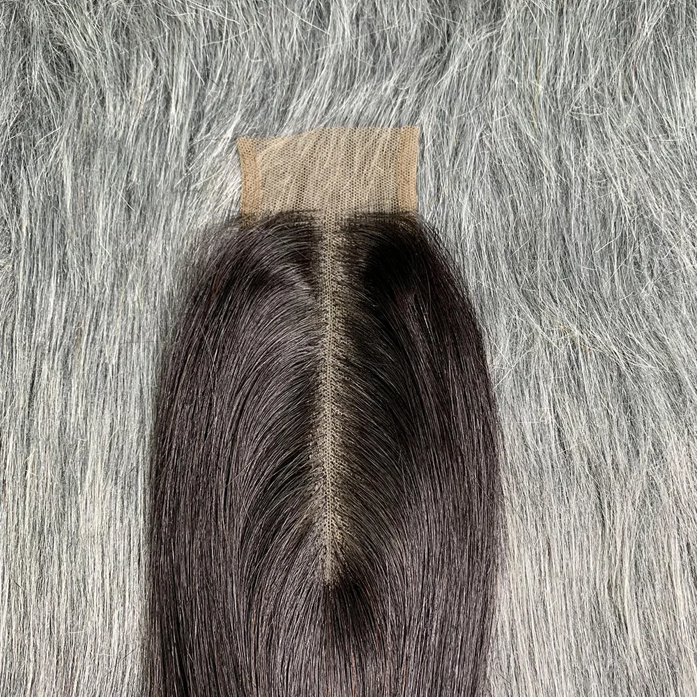 Bone Straight Vietnamese Raw Hair Bundles with Closure 12A Straight Raw Human Hair 3 Bundles with Closure 2x6 Lace Kim K