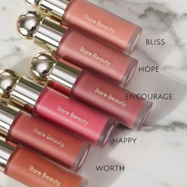 Rare Beauty Soft Pinch Liquid Blush, blush liquide soyeux et lisse, longue tenue, effet repulpant, illuminateur liquide, contouring du visage, cosmétique 1