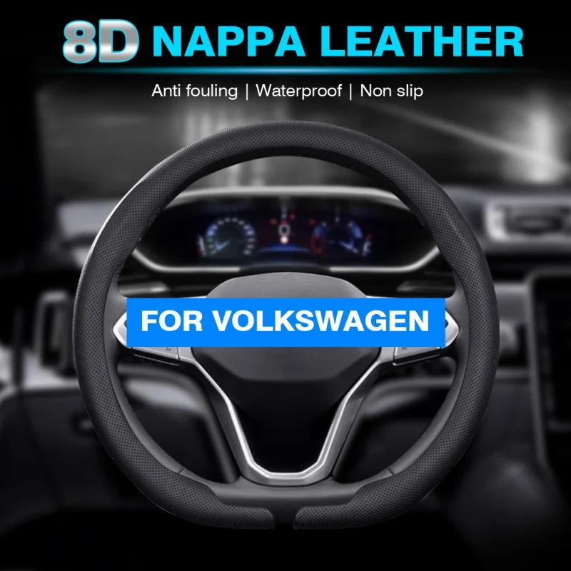 Universal-Lenkradbezüge für Volkswagen: Golf7 Mk7, Touran, Up!, New Polo, Jetta, Passat B8, Tiguan GTE.