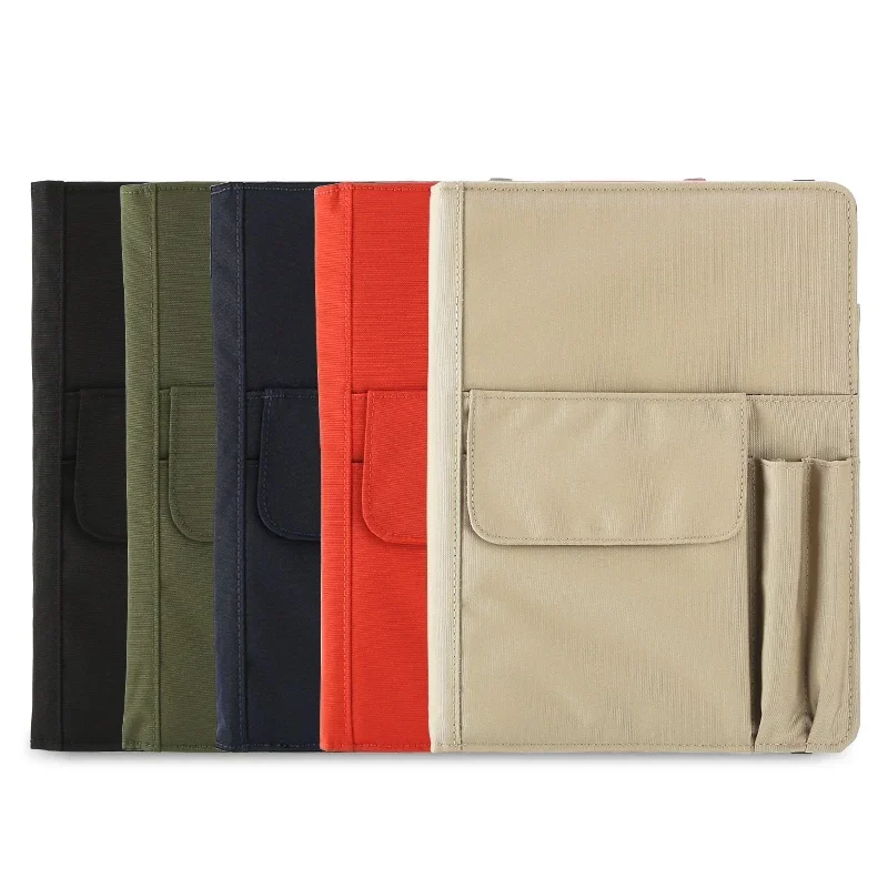 Japan LIHIT LAB portable multi-layer test paper storage bag Waterproof A5/B5 Multi-function storage bag Account book