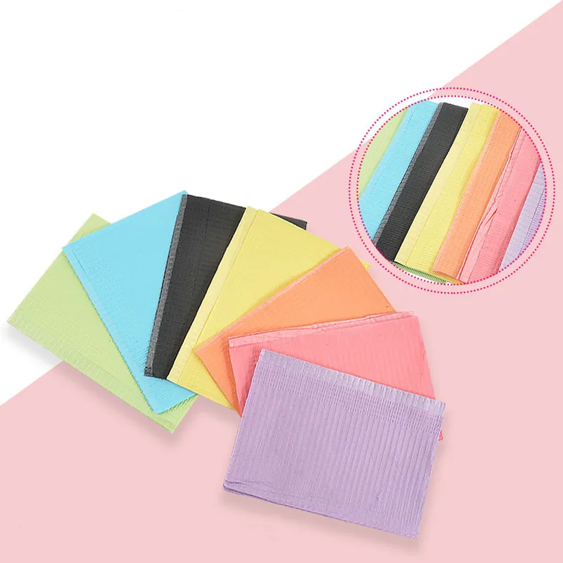 125Pcs Nail Art Table Pad Tattoo Dental Universal Mat Usa E Getta Clean Pad Transfer Paper Make Up Tattoo Nail Art Accessori