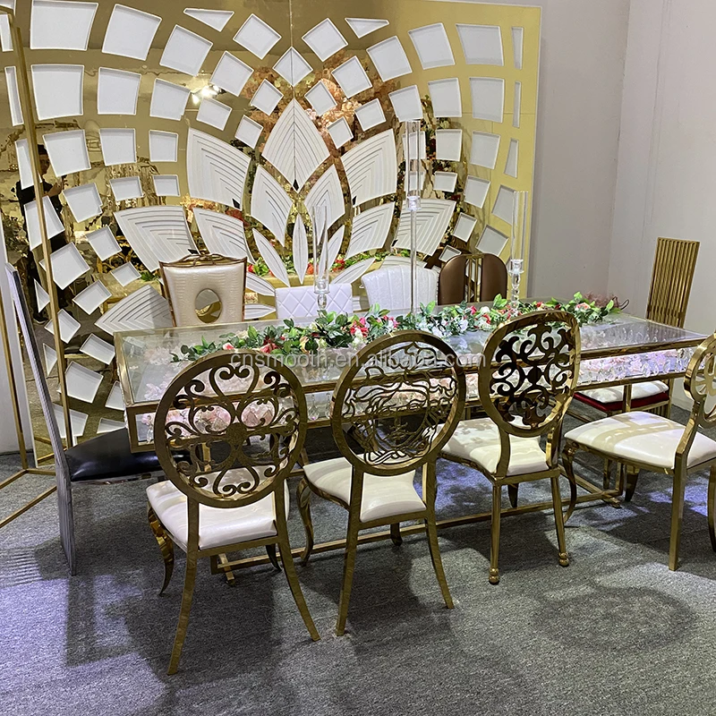 High Quality Luxury Coffee Table Modern Living Room Furniture Style Glass Top Stainless Steel Coffee Table