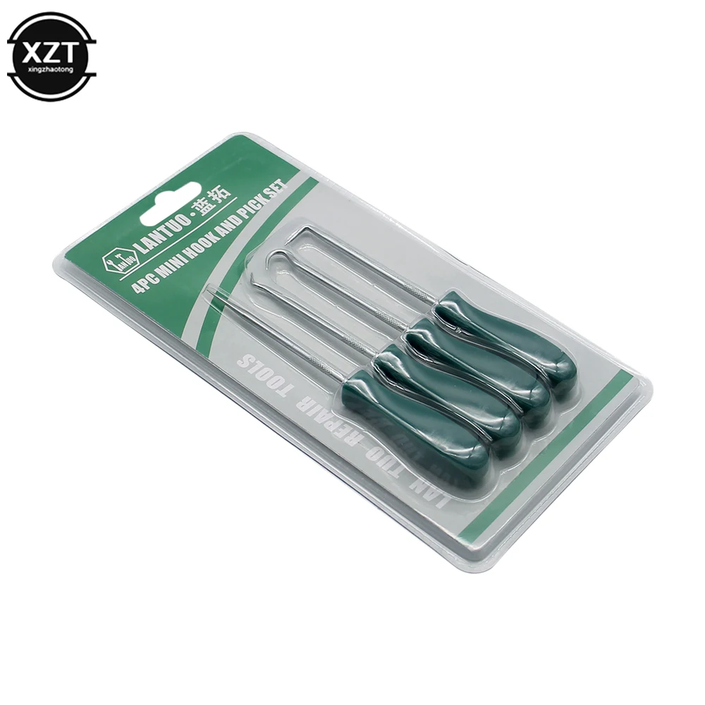 4Pcs/lot 135mm Car Auto Vehicle Oil Seal Screwdrivers Set O-Ring Gasket Puller Remover Pick Hooks Tools oil seal screwdrivers o ring seal set pick and hook set