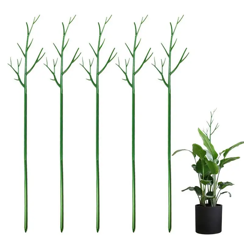 

Plant Stakes For Indoor Plants 5pcs Climbing Plant Stakes 39 Inch Adjustable Detachable Stackable Plant Stakes And Supports For