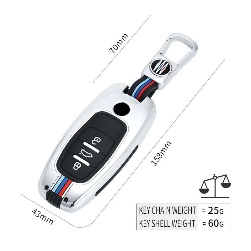 Portachiavi a distanza per auto in lega di zinco portachiavi a conchiglia per VW Tiguan Touran Caddy Beetle Jetta Eos Golf Polo Hella accessori 13 Portachiavi a distanza per auto in lega di zinco portachiavi a conchiglia per VW Tiguan Touran Caddy Beetle Jetta Eos Golf Polo Hella accessori - S91085a0ac0e74687a5df97669f70a299a