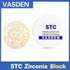 Vasden STC B1 B2 B3 Color Zirconia Disc Dental Lab Materials CADCAM Blank Preshaded Zirconium Disk Ceramic 98mm Zirconia  Block 1