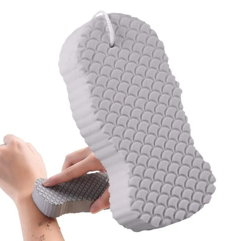 Soft Bath Sponge Exfoliator with Rope Design