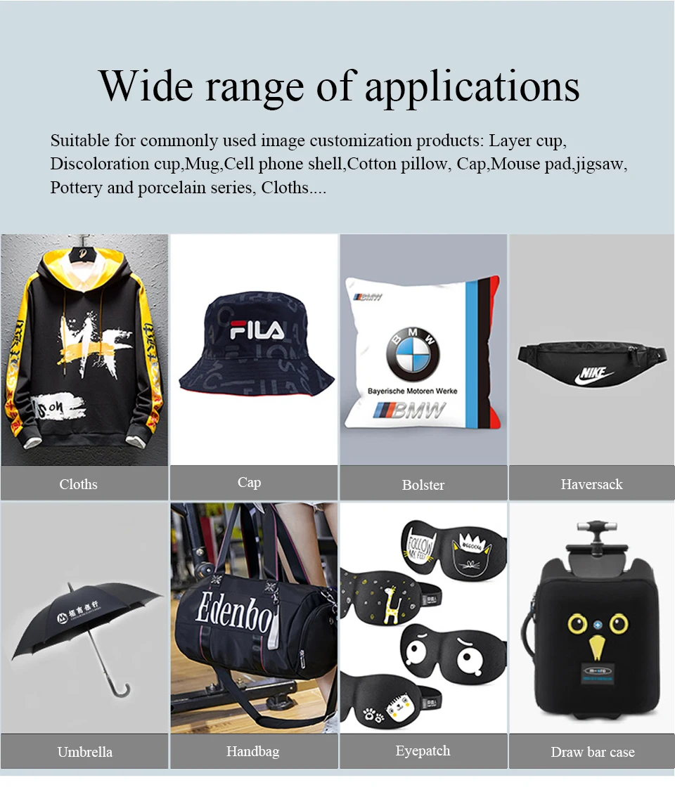 100ml Sublimation Heat Transfer Ink For Epson Desktop L3110 WF3640 WF7610 WF7620 WF7710 WF7720 F500 Printer For tshirt