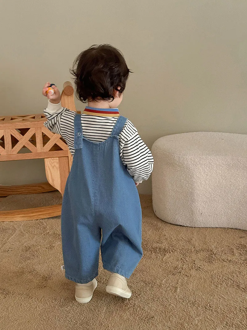 Cute Stripe Kids Trousers Casual Pants for Girls