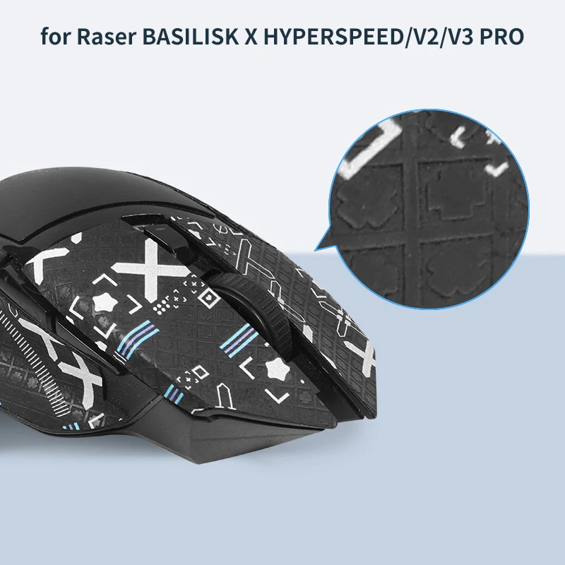 1pc Mouse Anti-slip Sticker For Razer Basilisk V2/V3 Viper Ultimate Viper Mini DeathAdder V2 Viper Game Mouse Decor Accessories
