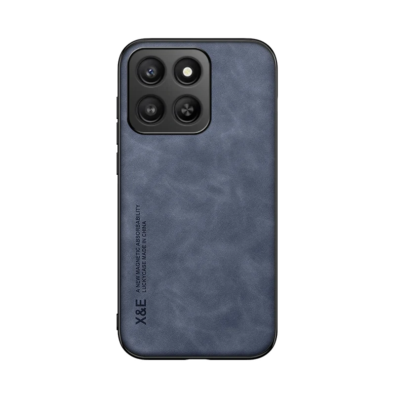 Luxurious PU Leather Soft Back Cover Case - Skin Feel Design
