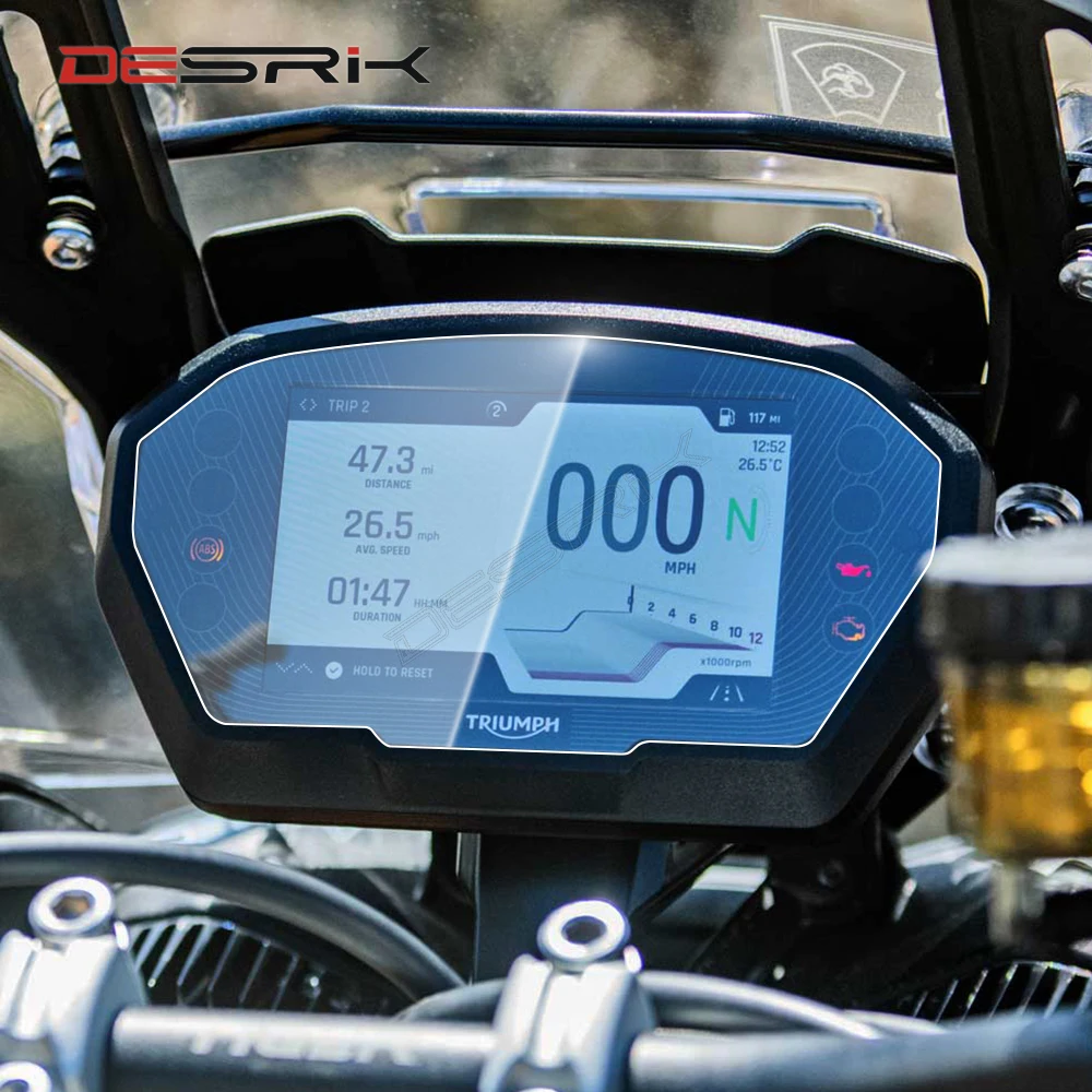 Per Triumph Speed Triple 2018-2020 Moto Tachimetro Screen Protector Instrument Cluster Scratch Protection Film