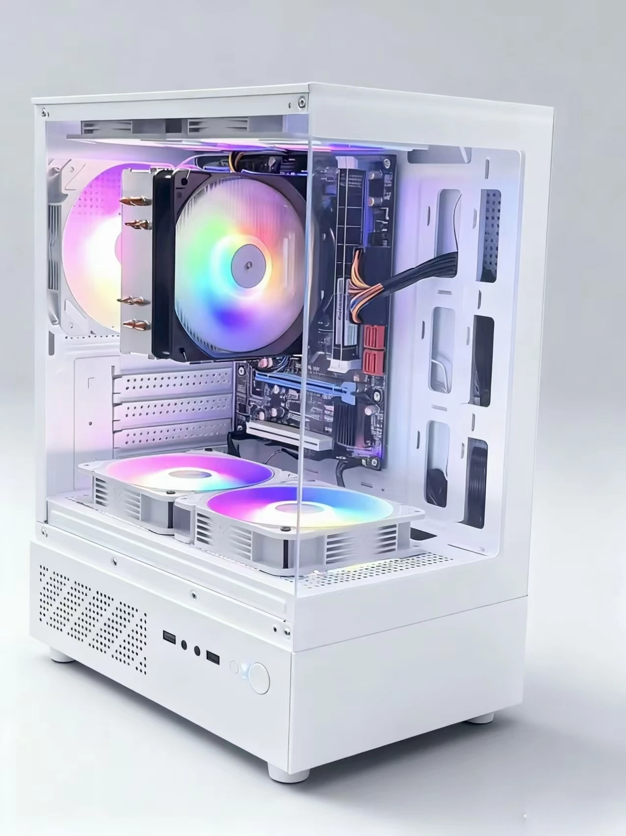 AOTESIER Game Desktop Host Core I3 I5 I7 CPU 8G RAM 120GB 256GB 512GB SSD Supply PC Gaming Desktop Computer With Graphic Card - immagine 4
