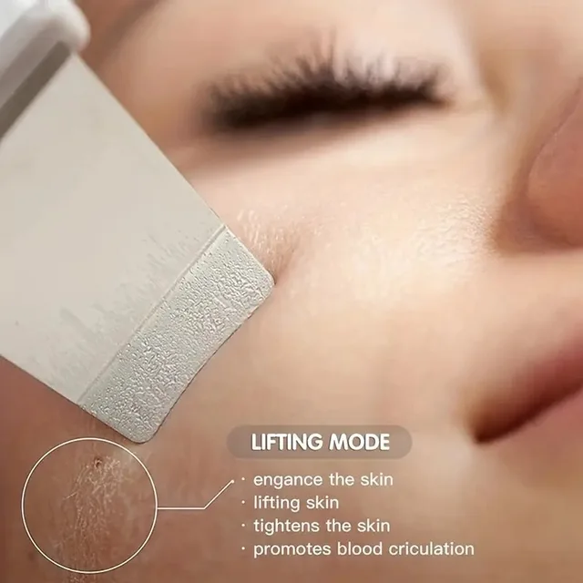 Ultrasonic Skin Scrubber Electric Ultrasonic Peeling Machine Deep Vibrate Facial Cleaner Acne Removal Blackhead Pore Cleaner 6