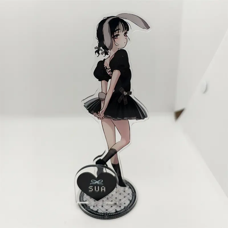 Anime ALIEN STAGE Keychains Pendant Car Key Chain Acrylic Stand MIZI SUA TILL IVAN HYUNA LUKA Fans Gifts Cosplay Accessories - Image 7