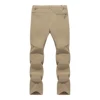 MAGCOMSEN Winter Fleece Men's Pants Warm Casual Straight Trousers 9 Pockets Waterproof Snow Hiking Pants 3