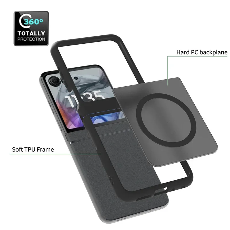 Magnetic Magsafe-Compatible Protective Case
