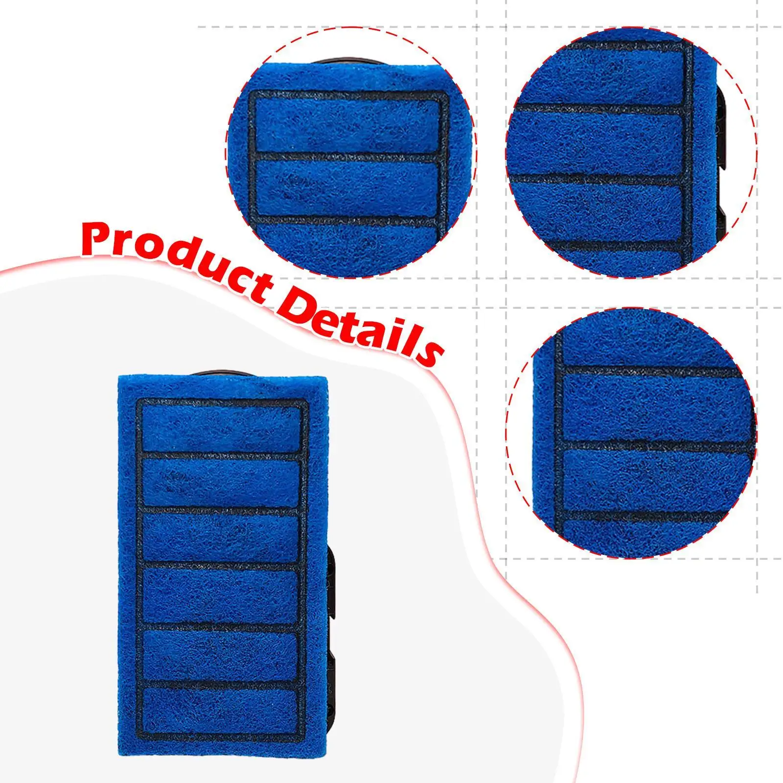 4 Pieces Fish Tank Filter Cartridges High Performance Directly Replace for 5W Reptile Tanks Low Water Filters Turtle Tanks 4 Pieces Fish Tank Filter Cartridges High Performance Directly Replace for 5W Reptile Tanks Low Water Filters Turtle Tanks