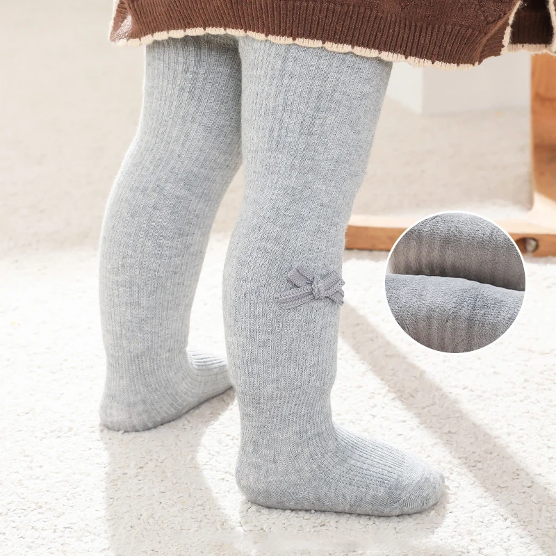 Winter Baby Girl Knitted Thickening Pantyhose Tights for Kids Plus
