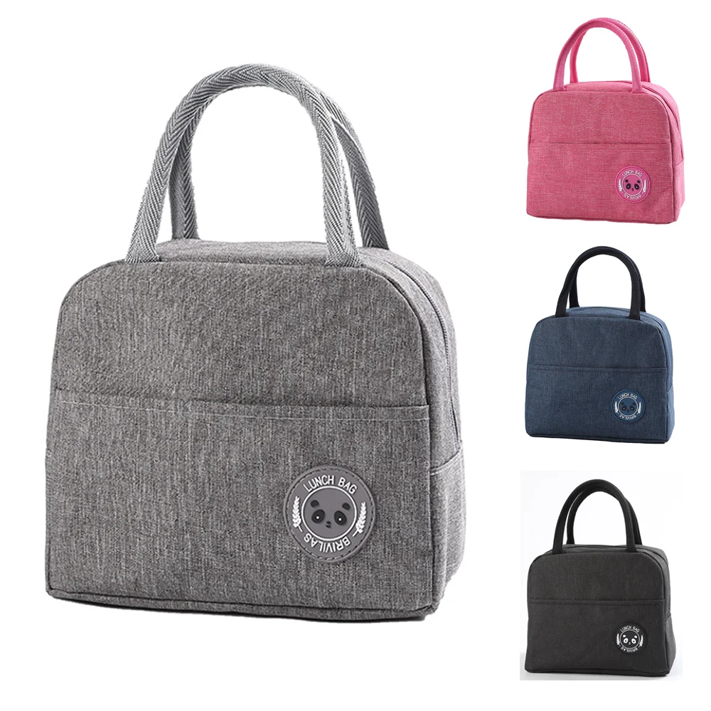 Insulated Bento Lunch Bag with Aluminum Foil Lining