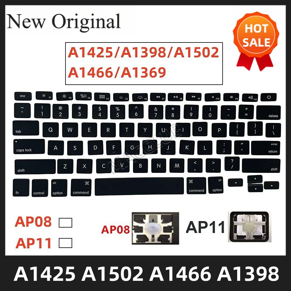 Ap08 Ap11 Key Cap Tastiera Keycays Tasti Per Macbook Pro Air Retina A1425 A1369 A1466 A1502 A1398 Tasti Per Tastiera Tasti Per Tasti