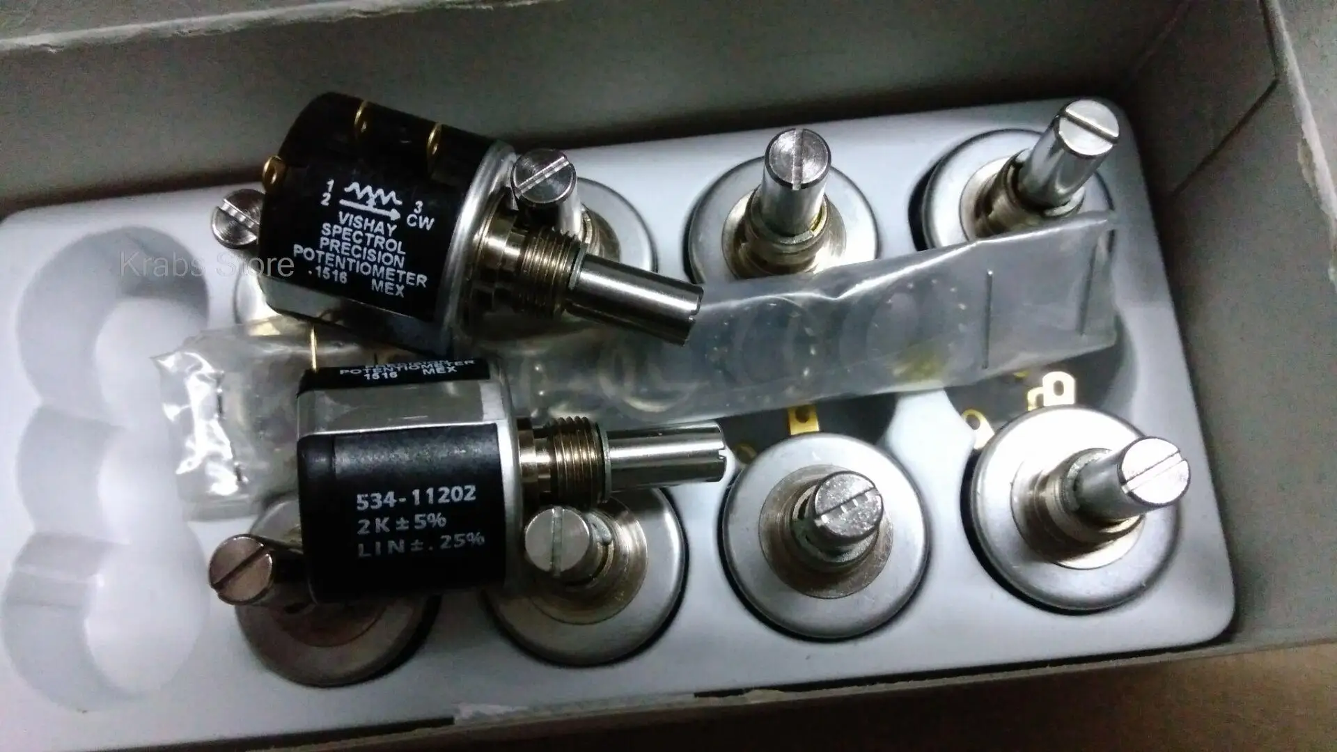 새로운 OriginalPotentiomet 534-11202 다중 원형 정밀 전위차계