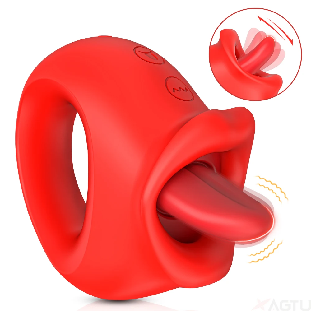 Zungenleckvibrator für Frauen Klitoris-Sauger Swing Saugen Oral Nippel Stimulator Sexspielzeug für weibliche Erwachsene_voghion.com