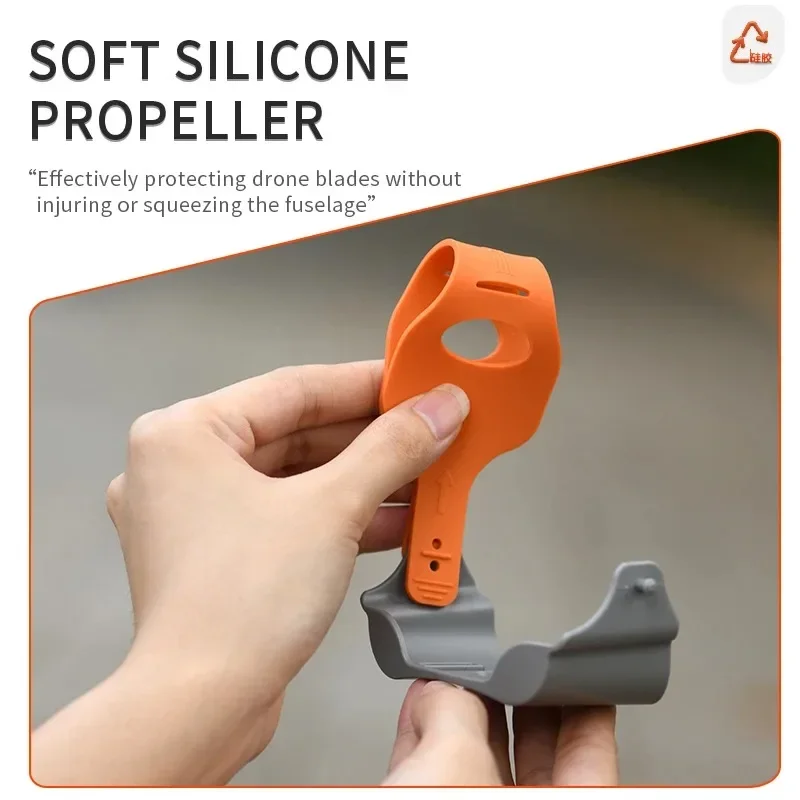 Description Picture 6 of itemSTARTRC Propeller Holder for DJI Air 3 Propellers Stabilizer Props Fixed Protector Blades Strap Mount Guard Drone Accessories