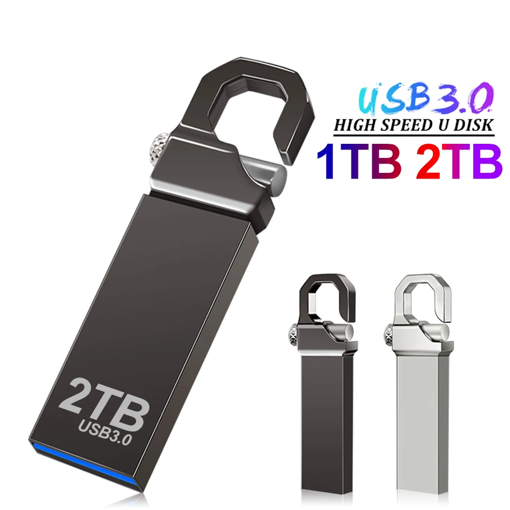 New Usb 3.0 2tb Pen Drive 1tb Metal Cle Usb Flash Drives 512gb Pendrive High Speed Memoria Usb